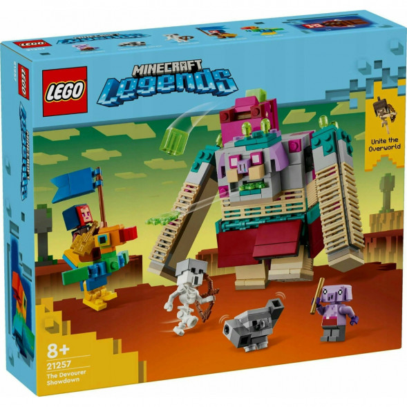 Конструктор LEGO Minecraft 21257 Схватка с Пожирателем в Москве