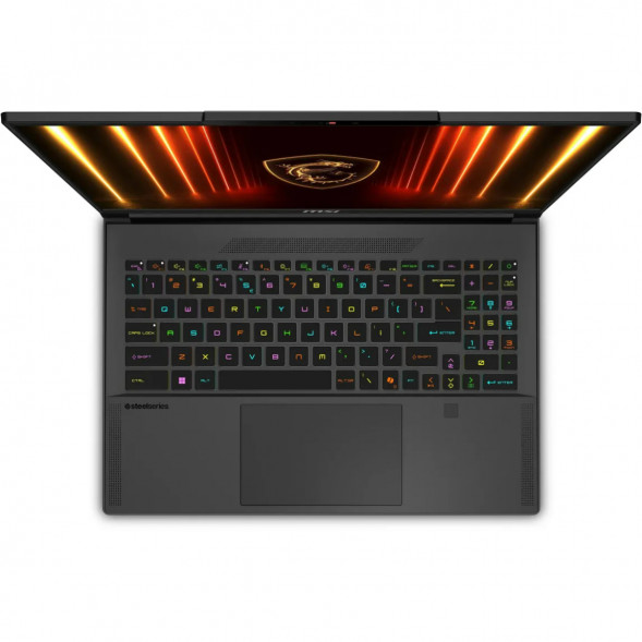Ноутбук игровой MSI Stealth 16 AI A2HWFG-086XRU (16&amp;quot;, Intel Core Ultra 7, 32ГБ, 1ТБ SSD, RTX 5060, FreeDOS), черный