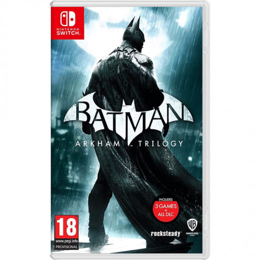 Игра Batman: Arkham Trilogy [Nintendo Switch, русские субтитры] — 