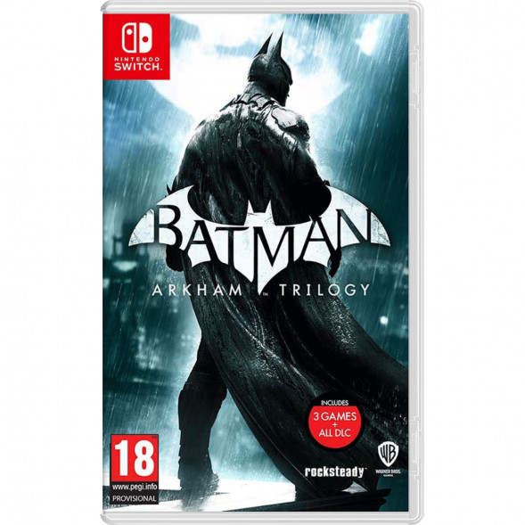 Игра Batman: Arkham Trilogy [Nintendo Switch, русские субтитры]