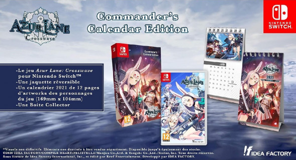 Игра Azur Lane: Crosswave. Commander&amp;#039;s Calendar Edition [Nintendo Switch, английская версия]