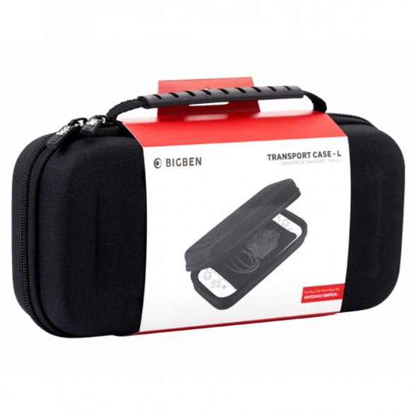 Чехол BIG BEN Transport Case - L для Nintendo Switch/Lite/OLED, черный