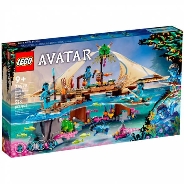 Конструктор LEGO Avatar 75578 Дом Меткайина на Рифе в Москве