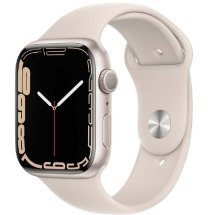 Умные часы Apple Watch Series 7 45mm Aluminium with Sport Band «сияющая звезда» MKN63RU/A