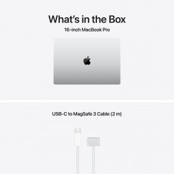Ноутбук Apple MacBook Pro 16 2026 MGE74 (M5 Max 32-Core GPU, 36/2TB), Серебристый/Silver