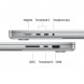 Ноутбук Apple MacBook Pro 16 2026 MGE74 (M5 Max 32-Core GPU, 36/2TB), Серебристый/Silver