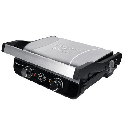 Гриль Zigmund &amp;amp; Shtain ZEG-925, серебристый/черный