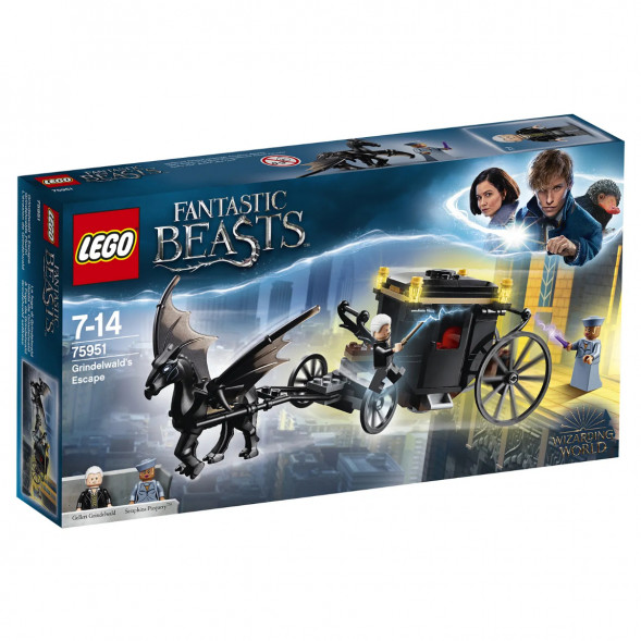Конструктор LEGO Harry Potter 75951 Побег Грин-де-Вальда