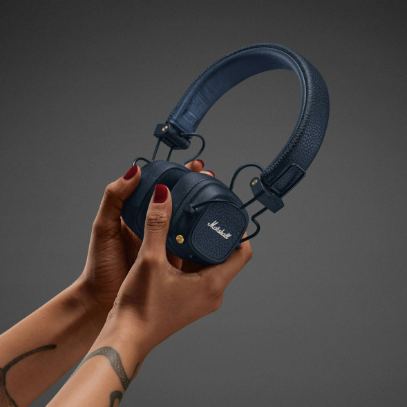 Беспроводные наушники Marshall Major V, синий в Москве