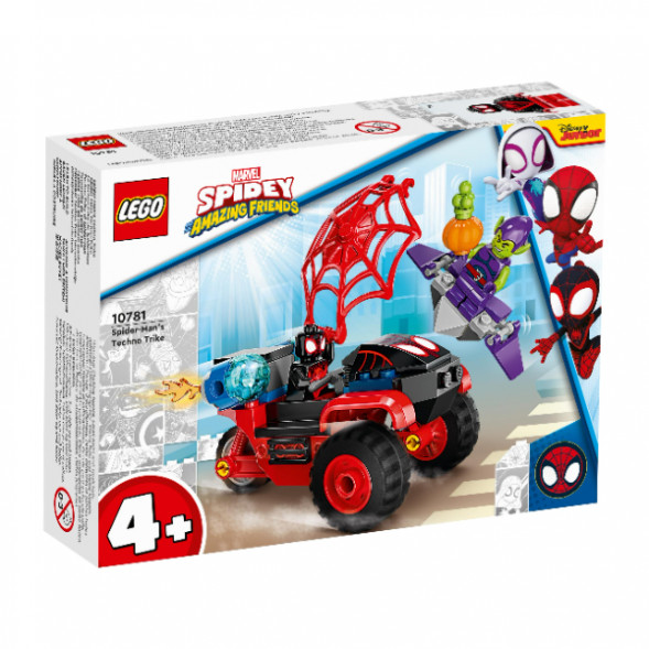 Конструктор LEGO Marvel Super Heroes 10781 Майлз Моралес: техно-трайк Человека-Паука в Барнауле