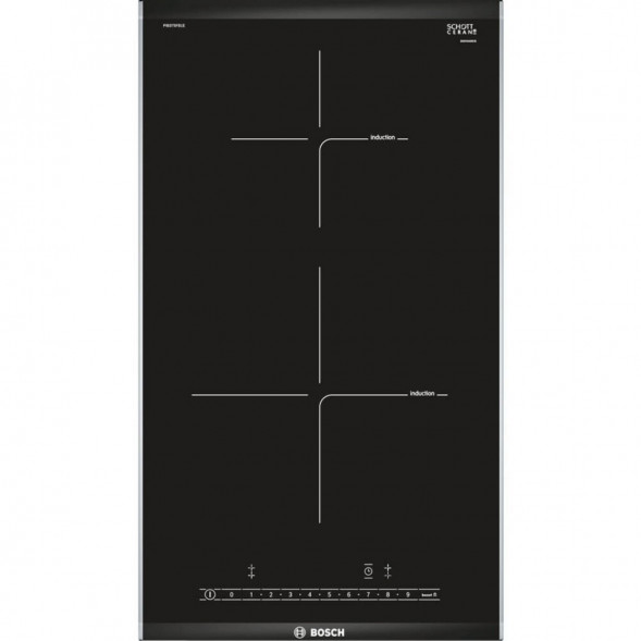 Варочная индукционная поверхность Bosch PIB375FB1E, черный