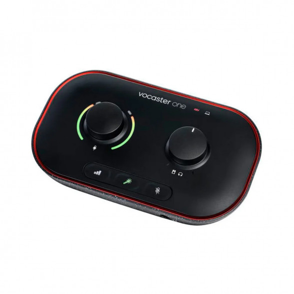Аудиоинтерфейс Focusrite Vocaster One USB для подкастов