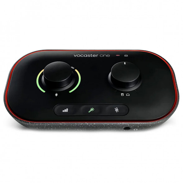Аудиоинтерфейс Focusrite Vocaster One USB для подкастов