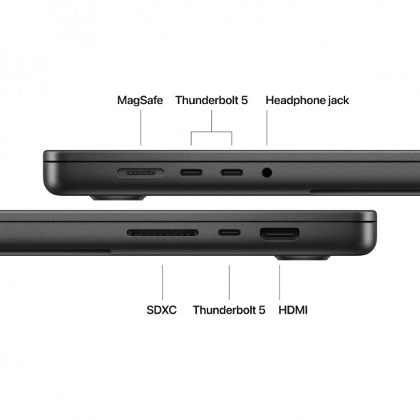 Ноутбук Apple MacBook Pro 16 2026 MGEC4 (M5 Pro 20-Core GPU, 48/1TB), Черный космос/Space Black
