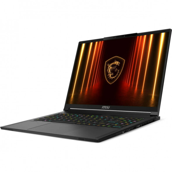 Ноутбук MSI Stealth A16 AI+ A3HWHG-239XRU (16&amp;quot;, OLED, AMD Ryzen AI 9 365 2ГГц, 10 ядер, 32ГБ LPDDR5x, 1ТБ SSD, NVIDIA GeForce RTX 5070 Ti, без ОС), черный
