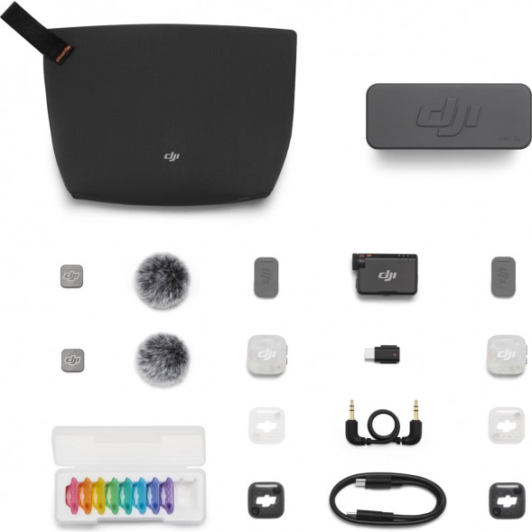 Микрофон DJI Mic Mini 2S (2 TX + 1 RX + Charging Case)