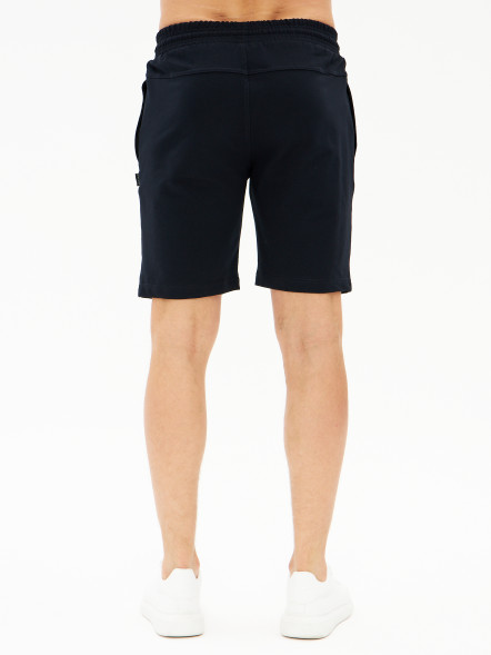 Шорты мужские трикотажные, синий, XL