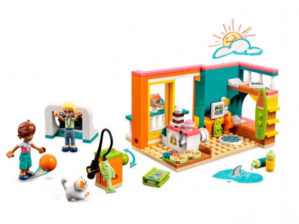 Конструктор LEGO Friends 41754 Комната Лео