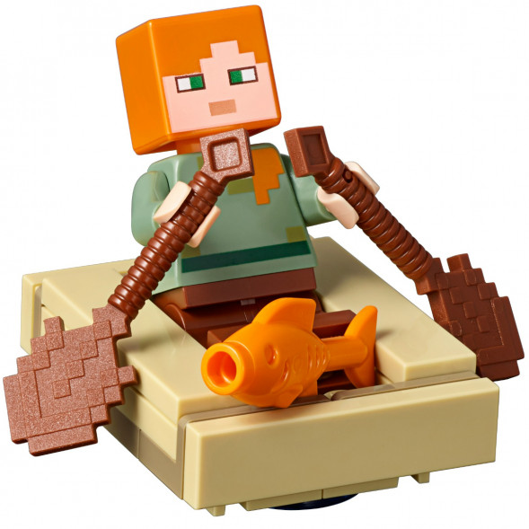 Конструктор LEGO Minecraft 21152 Приключения на пиратском корабле в Калуге