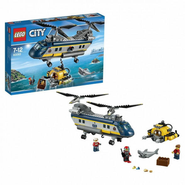 Конструктор LEGO City Deep Sea Explorers 60093 Вертолет исследователей моря