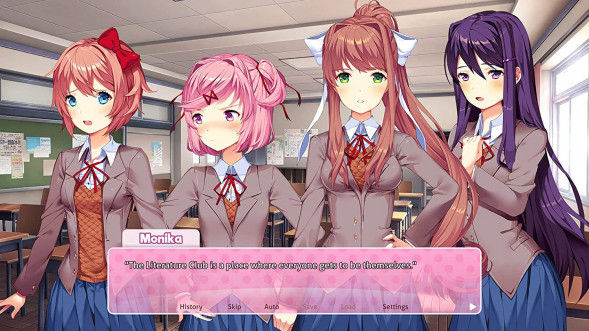 Игра Doki Doki Literature Club Plus! [PS5, русские субтитры] в Москве
