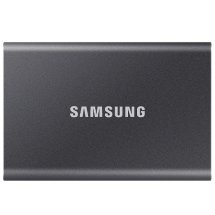 2 ТБ Внешний SSD Samsung T7 Touch, USB 3.2 Gen 2 Type-C, черный