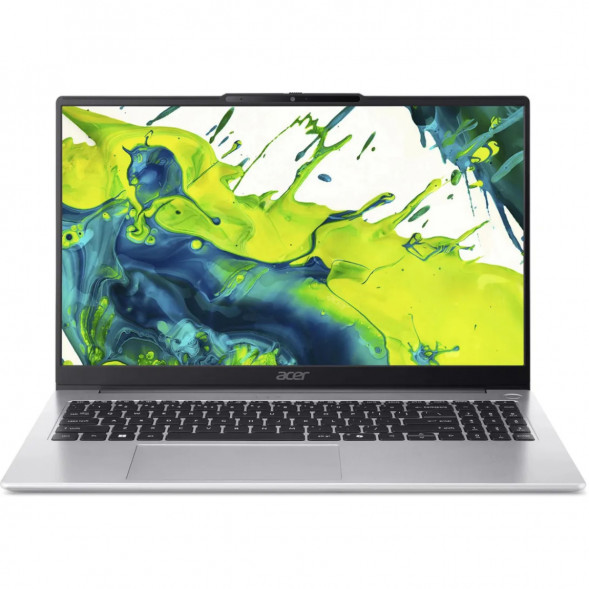 Ноутбук Acer Aspire Lite AL15-74P-569P (15.6&amp;quot;, IPS, Intel Core Ultra 5 125H 1.2ГГц, 14-ядерный, 16ГБ DDR5, 512ГБ SSD, Intel Arc, без ОС), серебристый