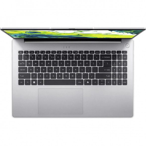 Ноутбук Acer Aspire Lite AL15-74P-569P (15.6&amp;quot;, IPS, Intel Core Ultra 5 125H 1.2ГГц, 14-ядерный, 16ГБ DDR5, 512ГБ SSD, Intel Arc, без ОС), серебристый