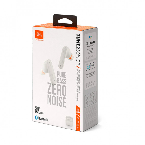 Беспроводные наушники JBL Tune 230NC TWS, White