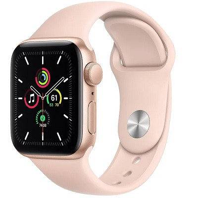 Смарт-часы Apple Watch SE 40mm Gold Aluminum Case with Pink Sand Sport Band 