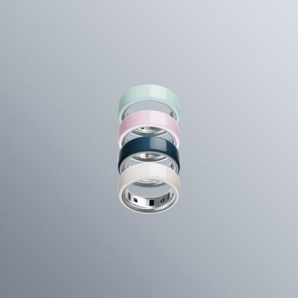 Умное кольцо Oura Ring 4 Ceramic (размер 5), Облако/Cloud в Москве