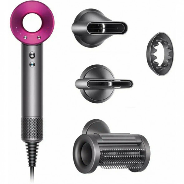 Фен Dyson Supersonic HD15 HK, Nickel/Fuchsia (460032-01) в Казани