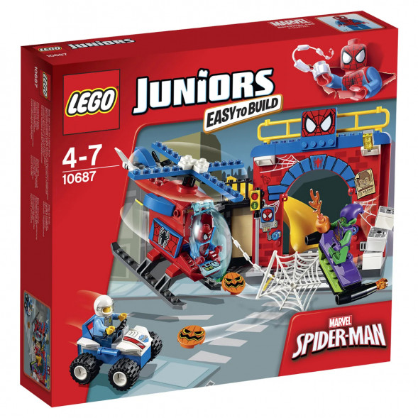 Конструктор LEGO Juniors 10687 Убежище Человека-паука в Махачкале