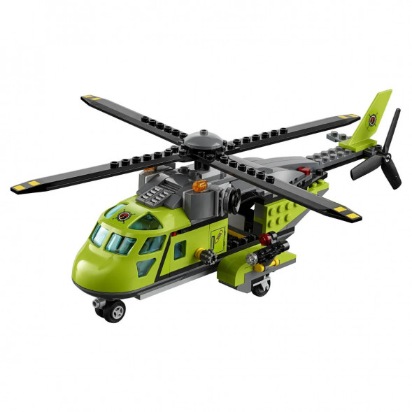 Конструктор LEGO City Volcano Explorers 60123 Грузовой вертолёт исследователей вулканов