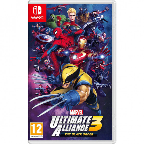 Игра Marvel Ultimate Alliance 3: The Black Order [Nintendo Switch, английская версия]