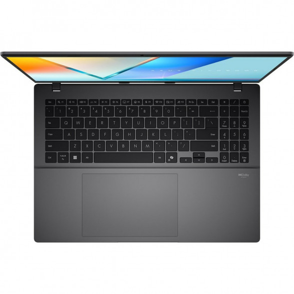 Ноутбук ASUS VivoBook S16 S3607AA-SH112 (16&amp;quot;, OLED, Intel Core Ultra 7 355 2.3ГГц, 8 ядер, 16ГБ DDR5, 1ТБ SSD, Intel Graphics, без ОС), серый