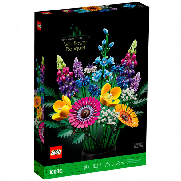 Конструктор LEGO Коллекционные наборы 10313 Букет диких цветов