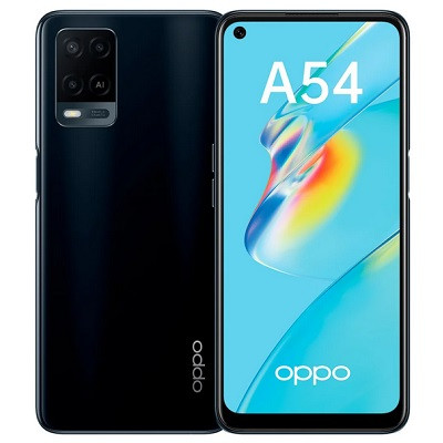 Смартфон OPPO A54 4/64 ГБ, черный