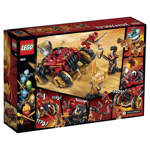 Конструктор LEGO Ninjago 70675 Внедорожник Катана 4*4