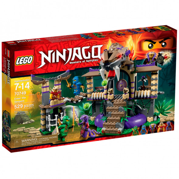 Конструктор LEGO Ninjago 70749 Храм Клана Анакондрай
