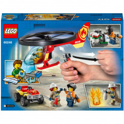 Конструктор LEGO City Fire 60248 Пожарный спасательный вертолет