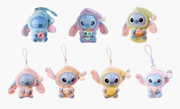 Коллекционная фигурка MINISO Stitch Eat Something Before Sleep