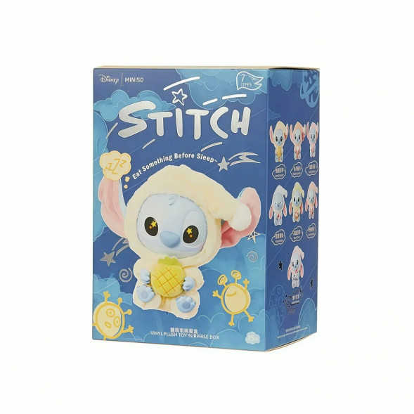 Коллекционная фигурка MINISO Stitch Eat Something Before Sleep