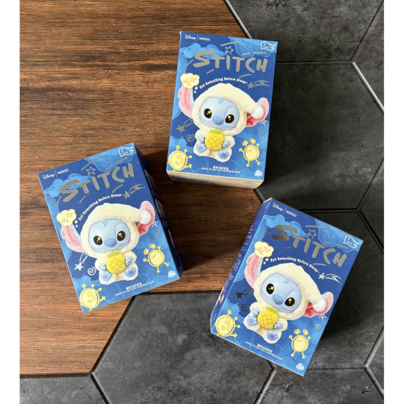 Коллекционная фигурка MINISO Stitch Eat Something Before Sleep