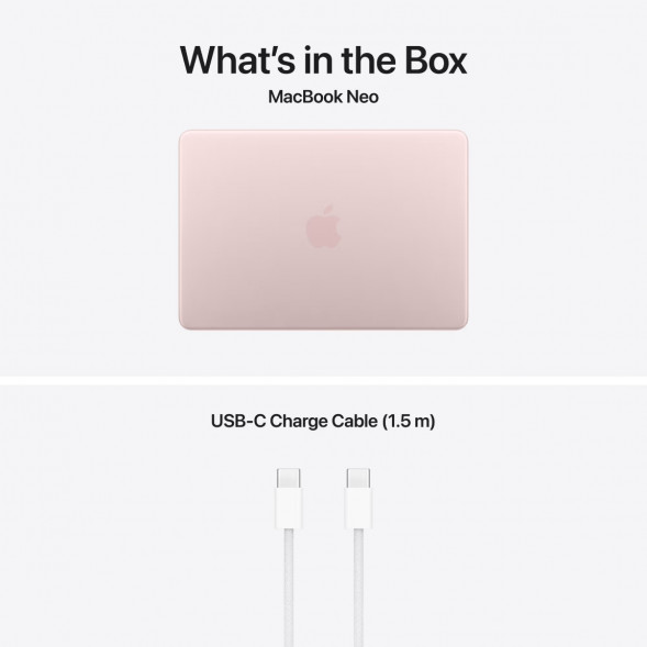 Ноутбук Apple MacBook Neo MHFJ4 (A18 Pro 5-Core GPU, 8/512GB), Розовый/Blush в Тольятти