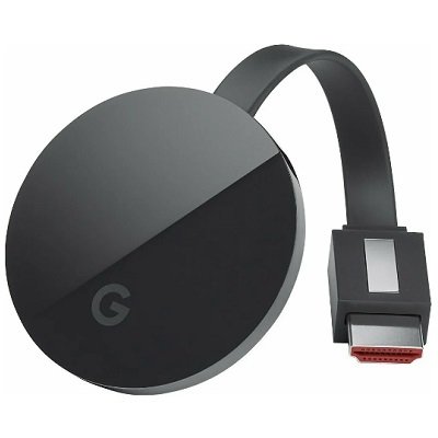 ТВ-приставка Google Chromecast Ultra, черный
