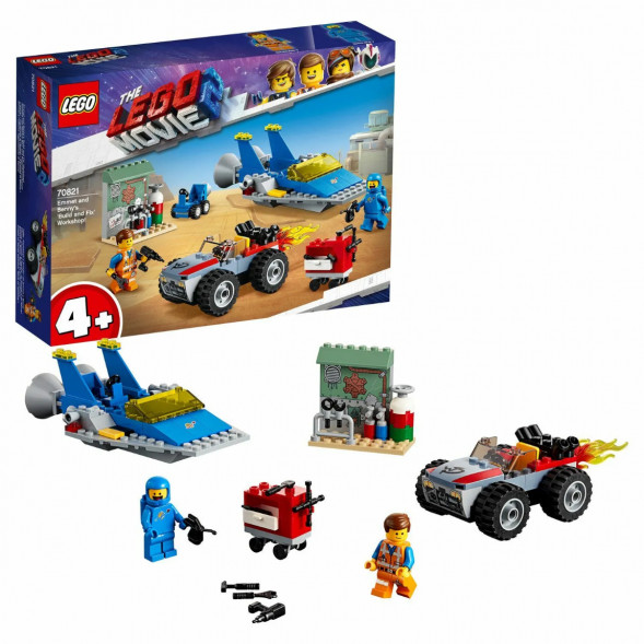 Конструктор LEGO Movie 70821 Мастерская Строим и чиним Эммета и Бенни