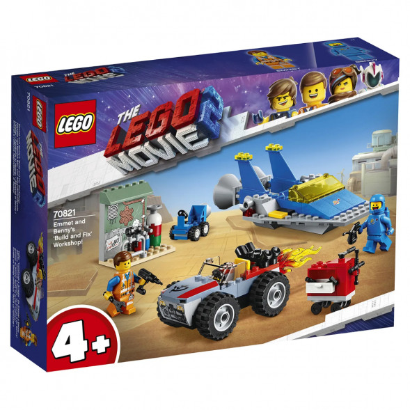 Конструктор LEGO Movie 70821 Мастерская Строим и чиним Эммета и Бенни