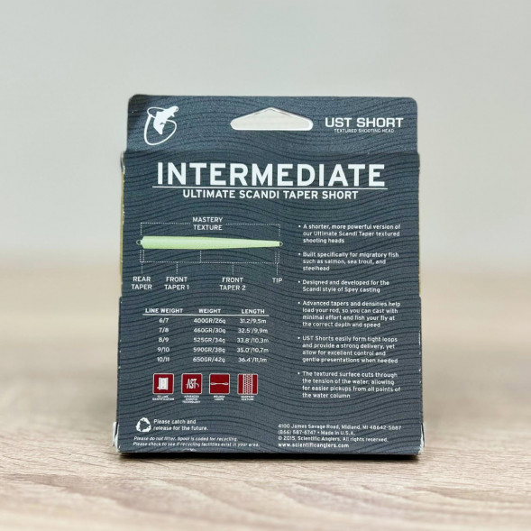 Рыболовная леска Scientific Anglers UST Short St-9/10-I Intermediate 125208 в Чебоксарах