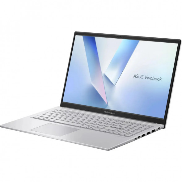 Ноутбук ASUS Vivobook 15 X1504MA-BQ224 (15.6&amp;quot;, IPS, Intel Core 5 320 1.5ГГц, 6 ядер, 8ГБ DDR5, 512ГБ SSD, Intel Graphics, без ОС), серебристый